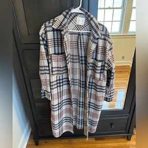 Long Plaid flannel